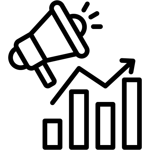 Icon, das Promotion Marketing darstellt.